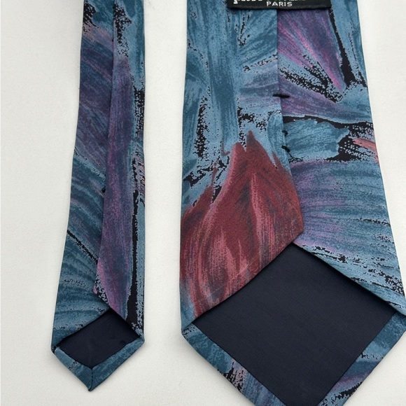 Pierre Balmain Paris Tie  Made in Italy 100% Silk - Picture 5 of 6